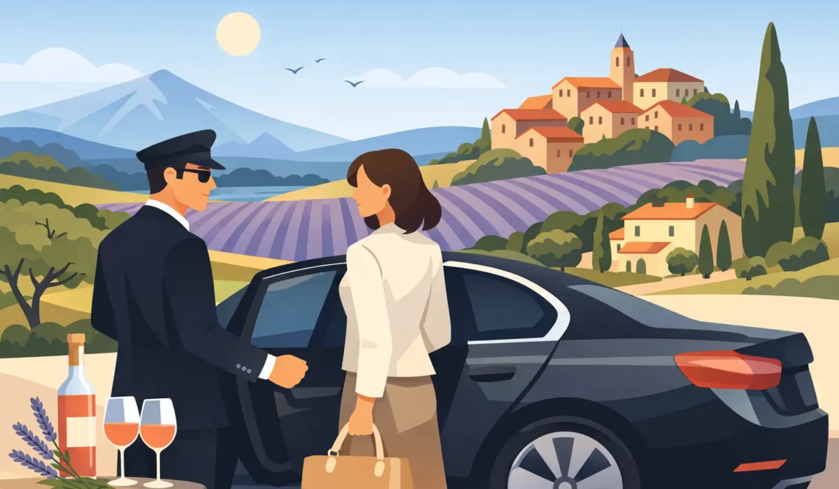 Mise à disposition avec chauffeur en Provence