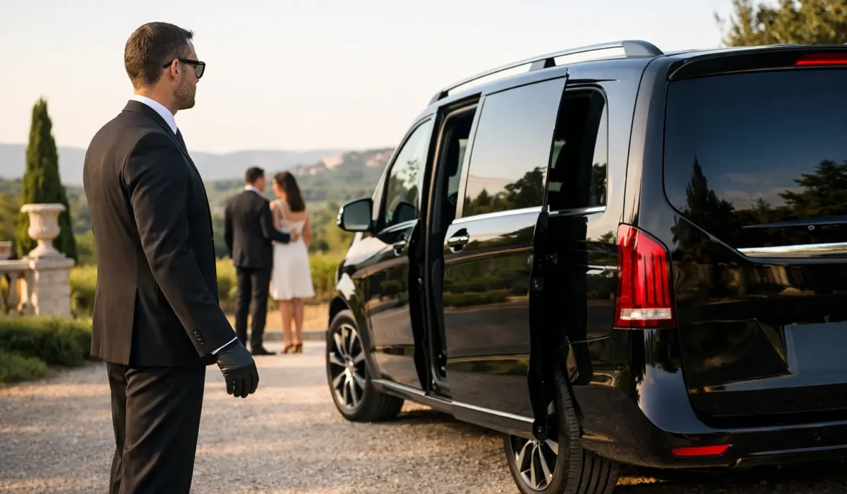 Chauffeur corporate en Provence pour événements