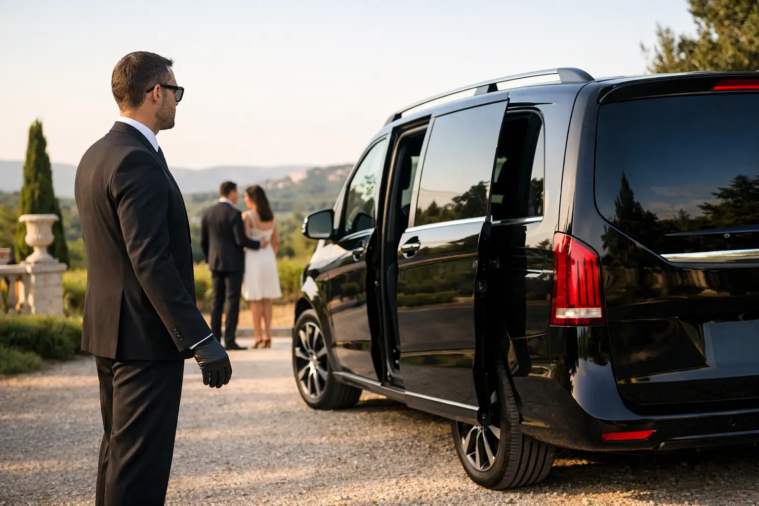 Chauffeur corporate en Provence pour événements