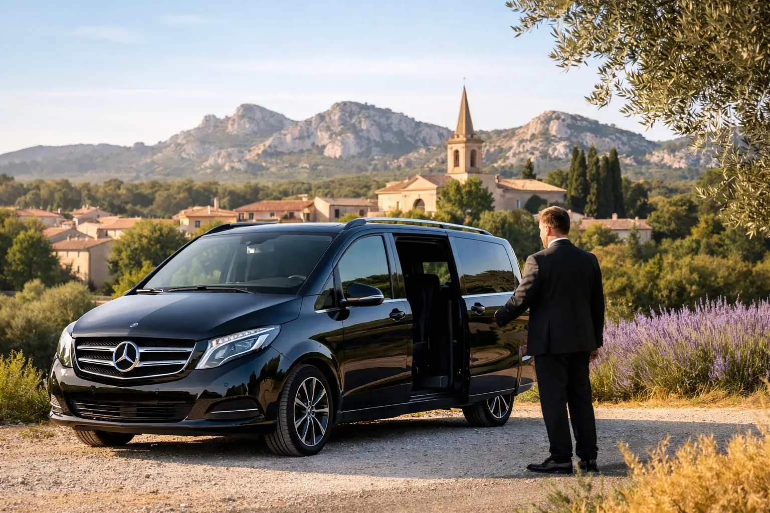 Chauffeur privé à Saint-Rémy-de-Provence