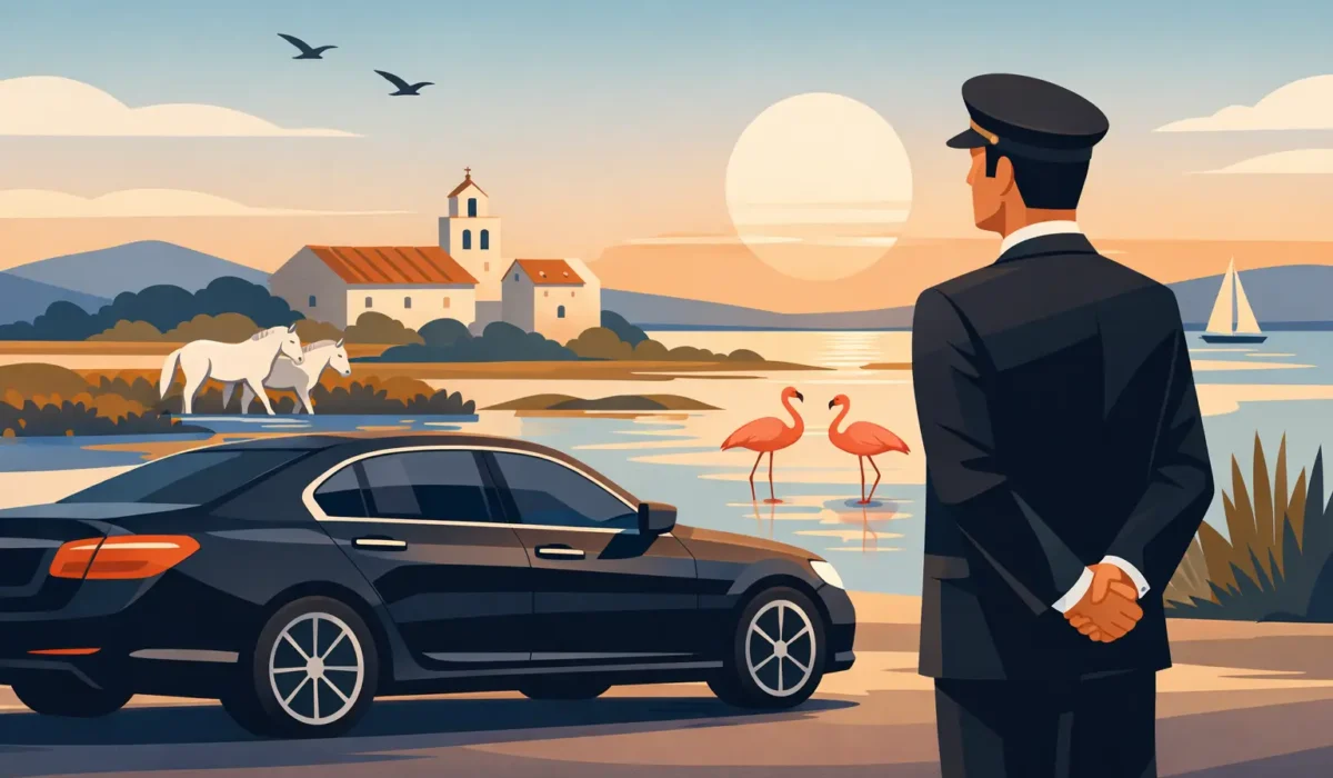 Chauffeur privé Camargue haut de gamme