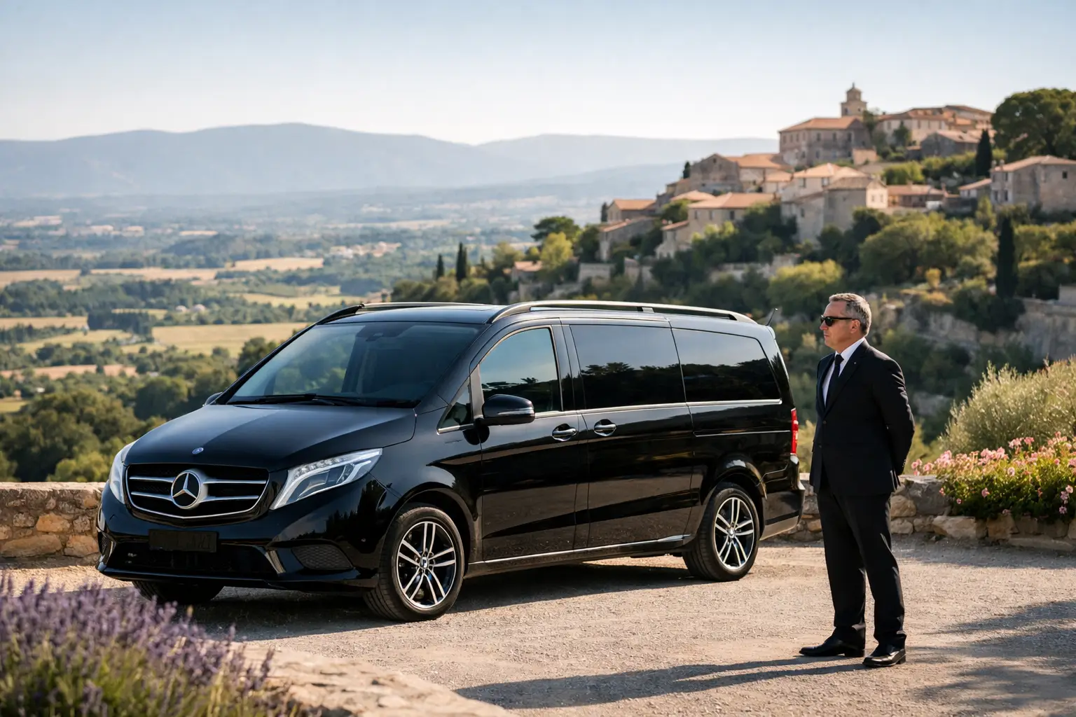 Circuit privé Luberon avec chauffeur sur mesure