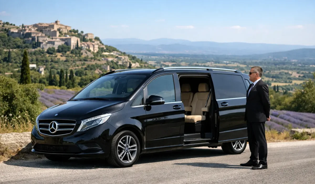 Longue distance avec chauffeur privé en Provence