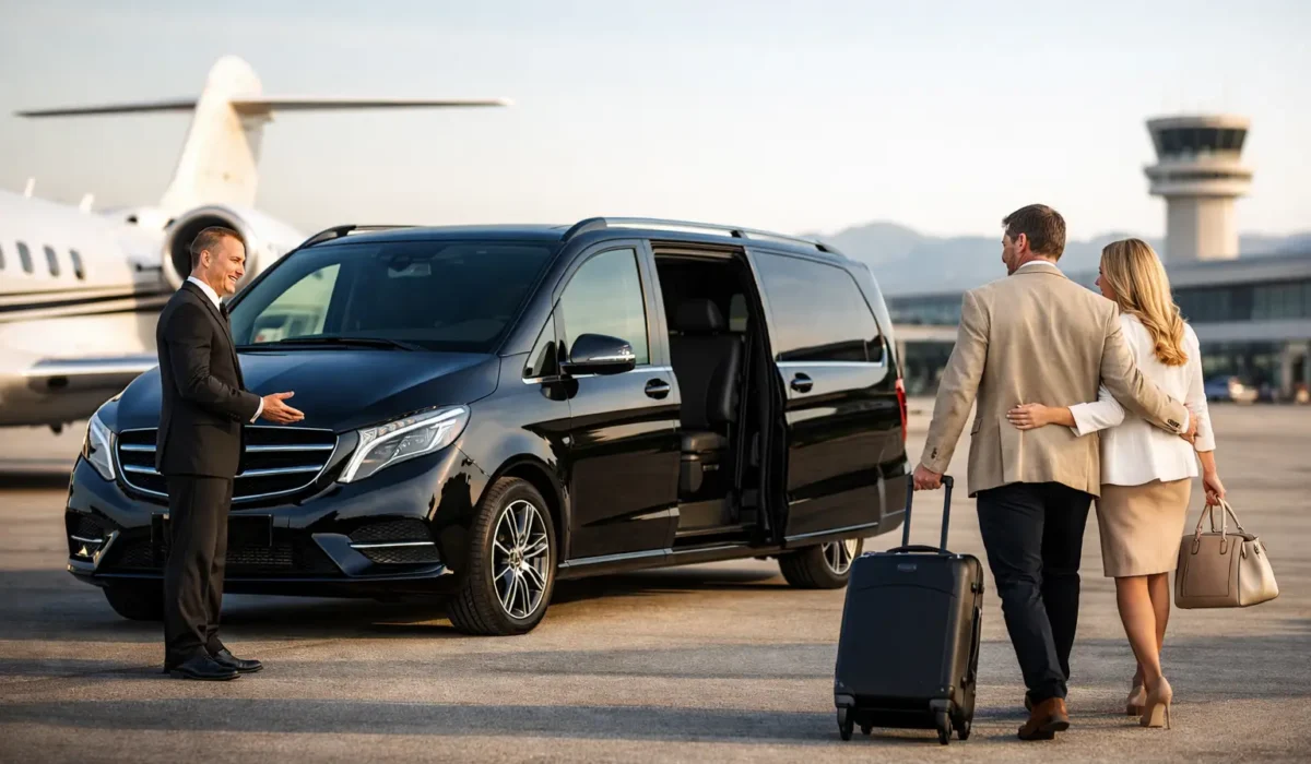 Transfert aéroport Provence luxe, sans imprévu