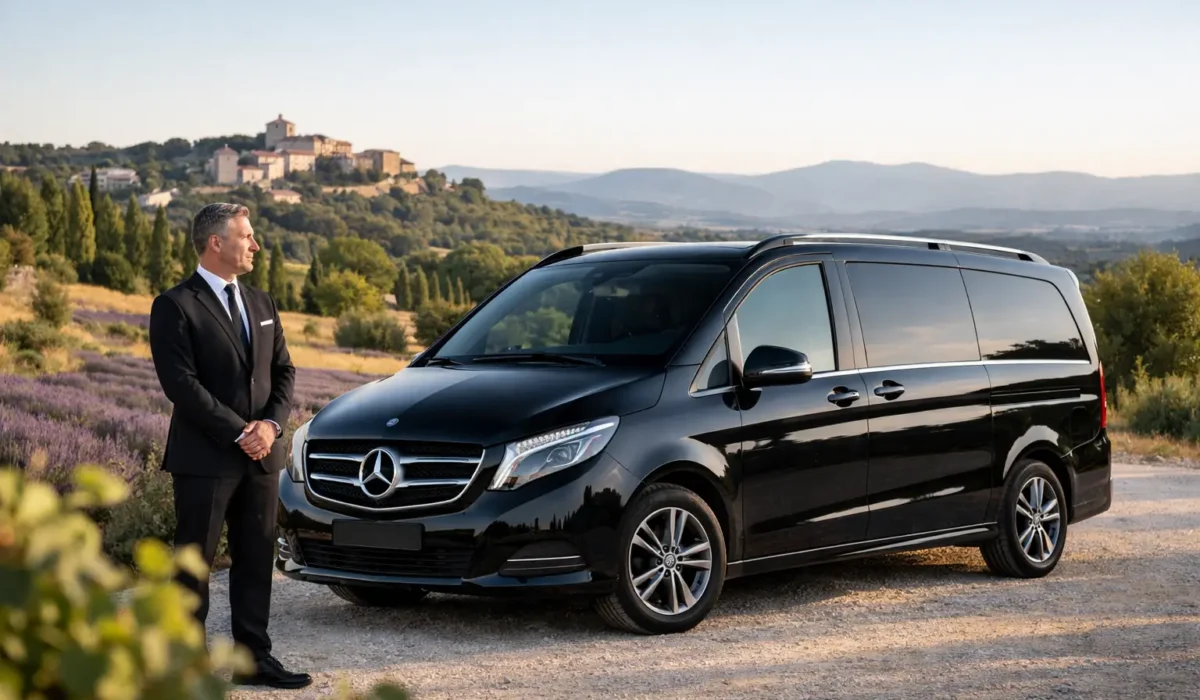 Transport corporate avec chauffeur en Provence