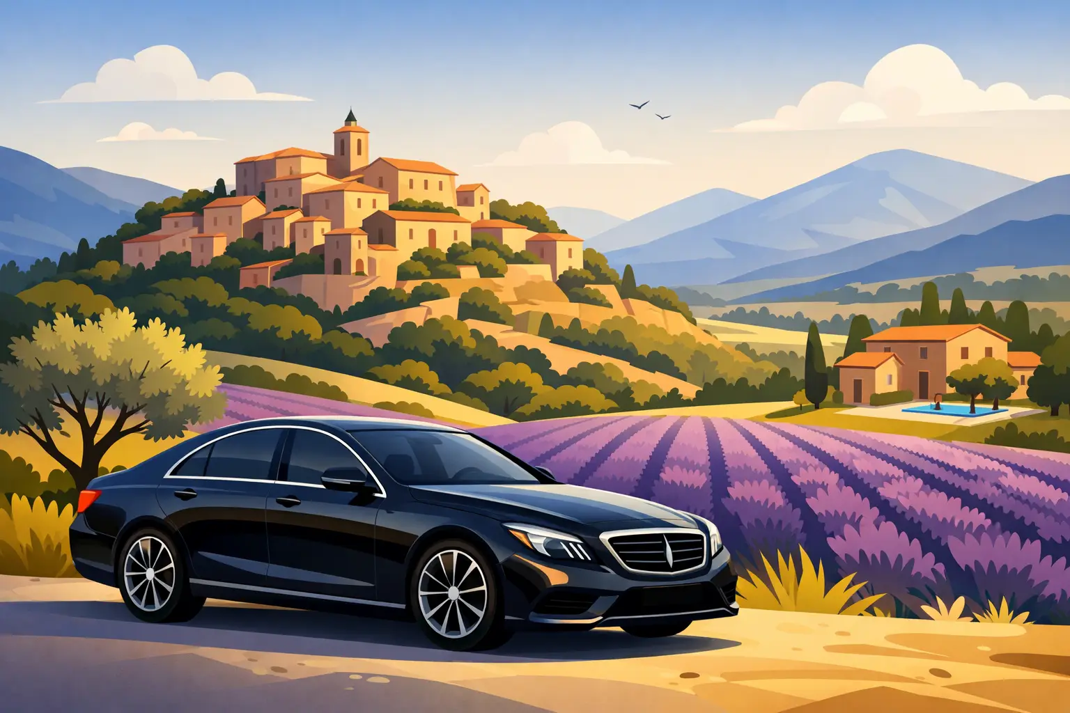 VTC luxe Luberon : le bon choix