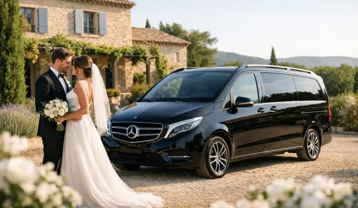 VTC mariage Provence sur mesure, sans imprévu