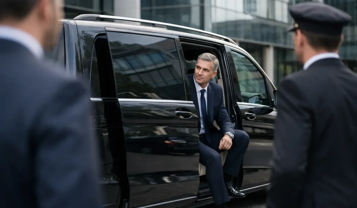 Chauffeur privé discret pour dirigeants