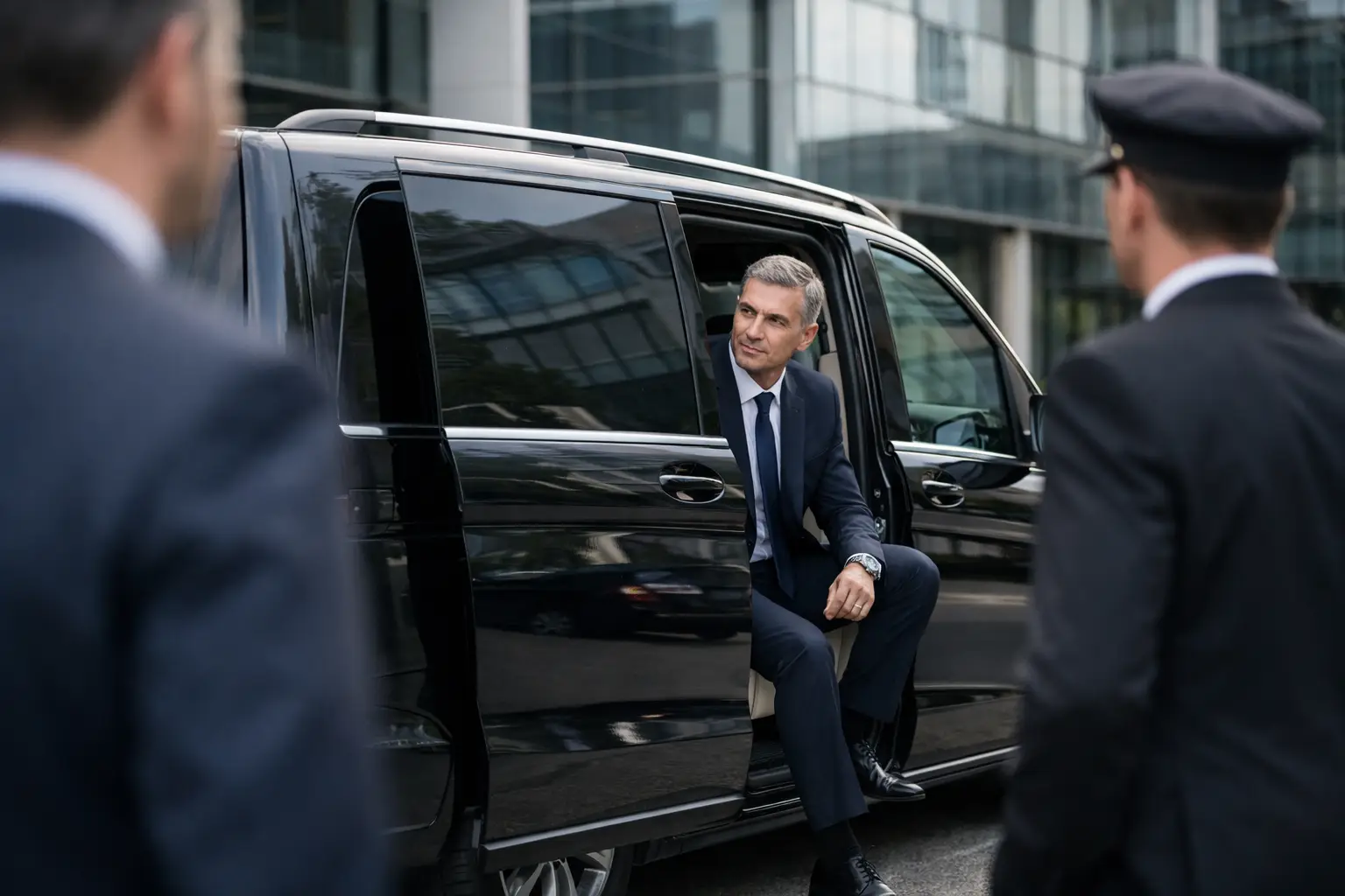 Chauffeur privé discret pour dirigeants