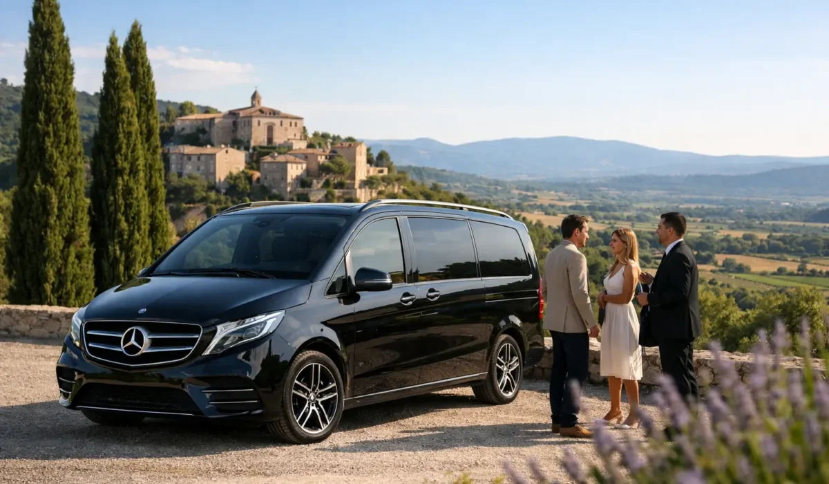Pourquoi choisir un chauffeur privé Classe V en Provence