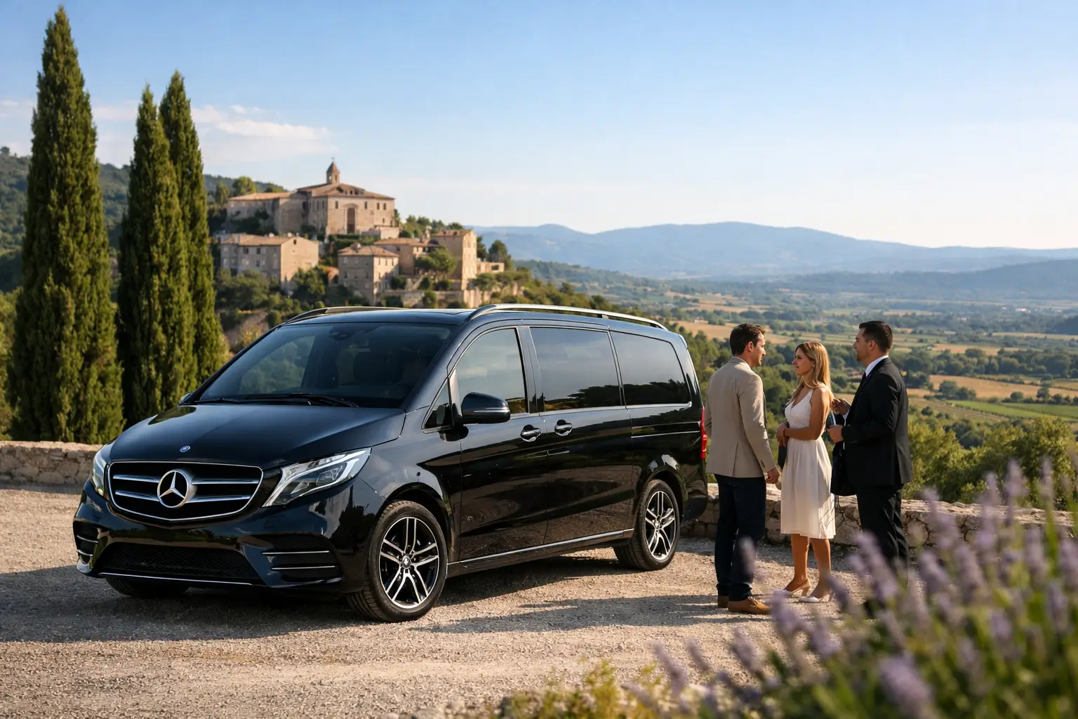 Pourquoi choisir un chauffeur privé Classe V en Provence