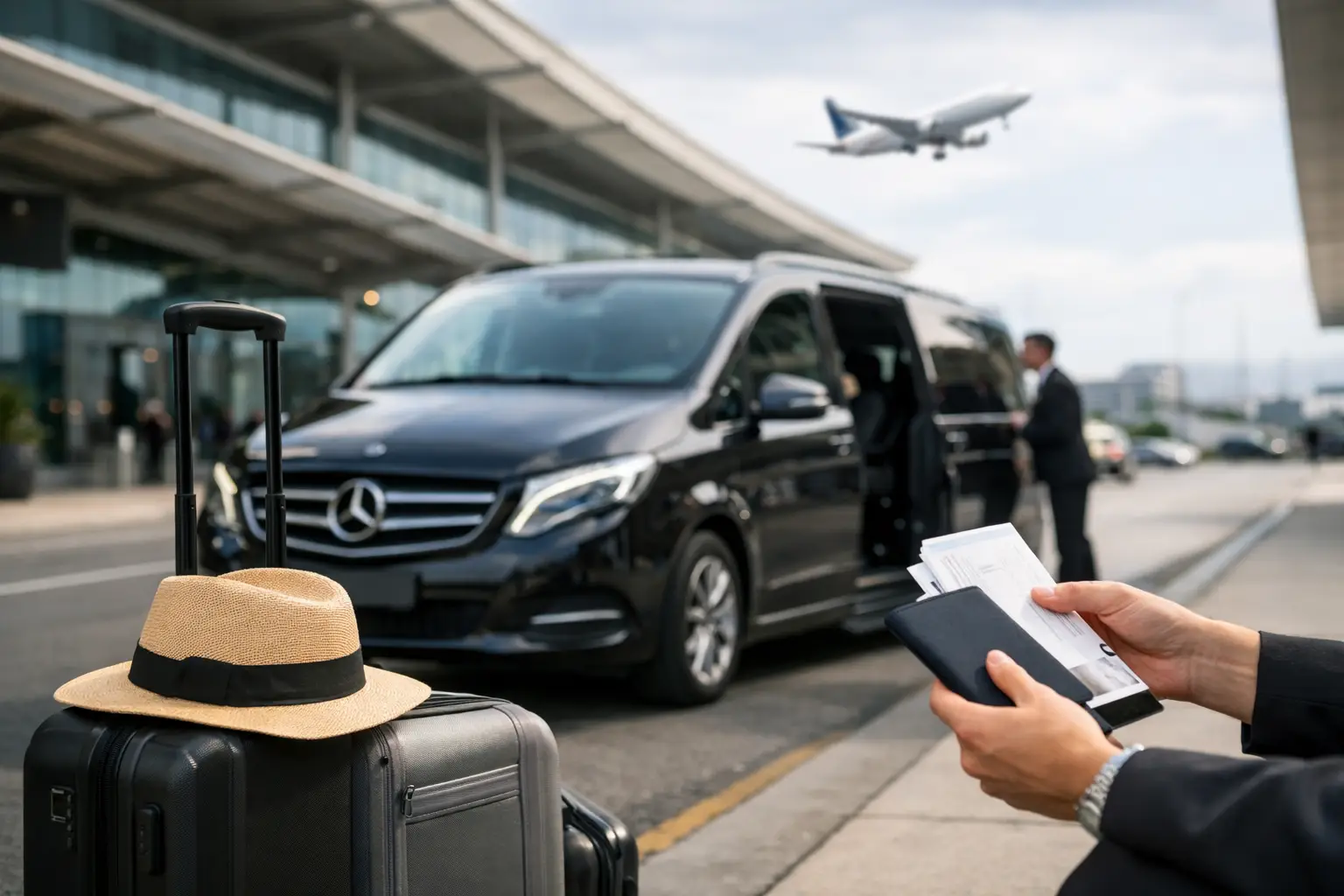 Préparer un transfert aéroport sans stress