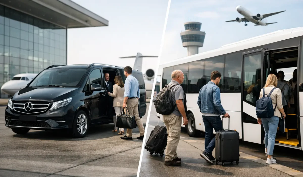 Transfert privé ou navette partagée : quel choix ?