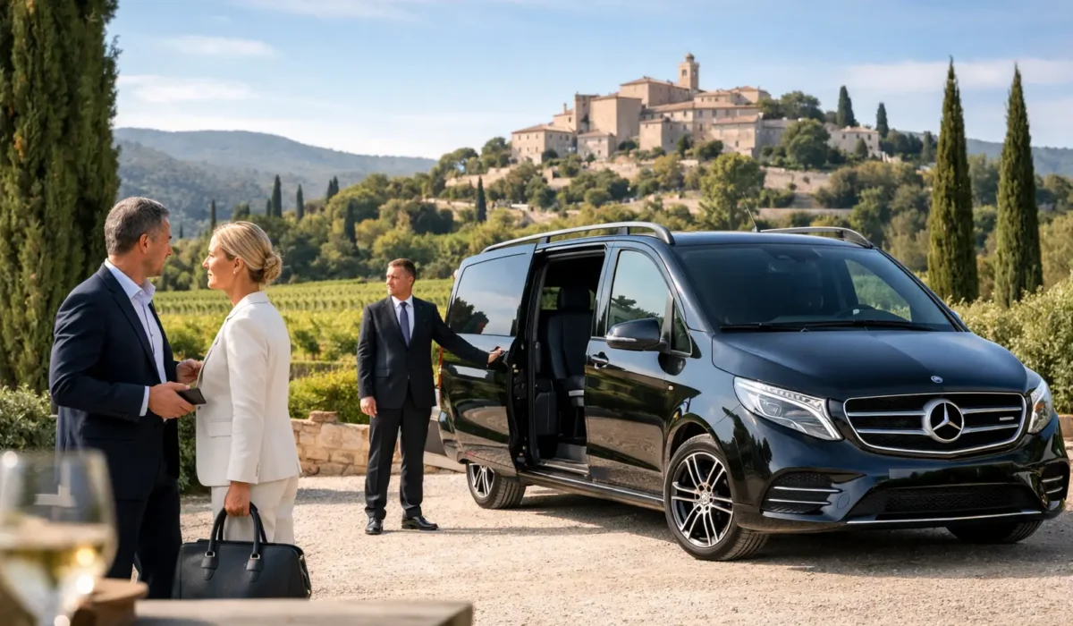 Transport VIP pour dirigeants en Provence