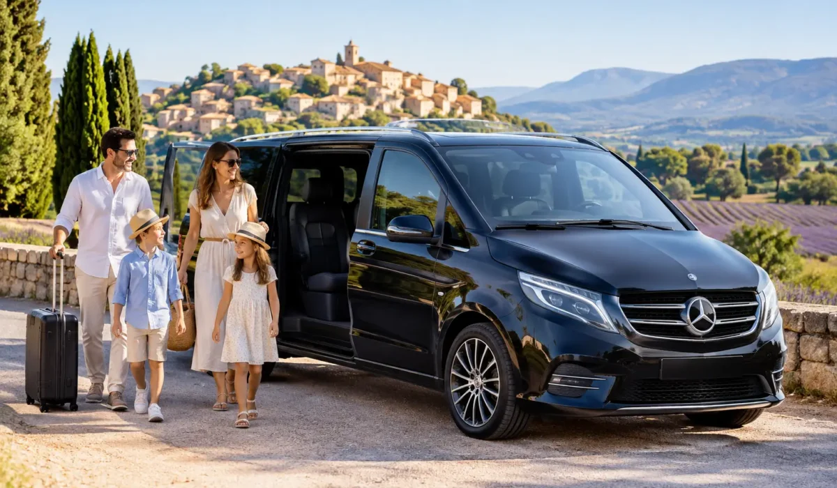 Transport famille luxe en Provence, bien choisir